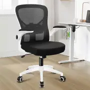 ALFORDSON Mesh Office Chair Ergonomic Mid-Back Keldon Series, Adjustable Flip...