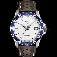 在飛比找Yahoo!奇摩拍賣優惠-Tissot 天梭V8系列皮帶自動機械男腕錶 T106407