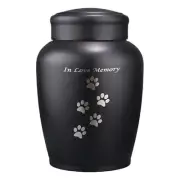 Stainless Steel Pet Urn Cat Ashes Urn Puppy Cremation Box Living Room Funeral