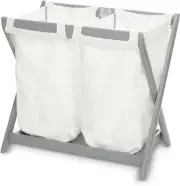 Hamper Inserts Compatible with Uppababy Bassinet Stands, 2 Pack (Grey, Dual C...