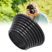 7pcs Metal Step Up Rings Lens Adapter Filter Set 49-52-55-58-62-67-72 AU A7X9