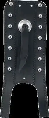 Mustang Black Studded Felt Lined Tank Bib w Concho Softail Springer CVO 09