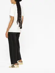 [Martine Rose] Martine Rose-Blue Pinstripe Straight Leg Cotton Jeans-Uomo S