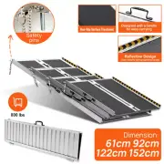 Multi Size Aluminium Ramp Folding Anti Slip Threshold Portable Loading Access