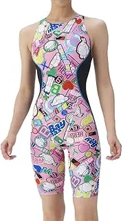 [arena] AS5FWM57L Women's Competitive Swimsuit, for Training, Swimming, Practice, Training, Disney Design Model