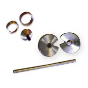 Autorobot McPherson Car Body Clamps Set, Steel w/ Gold Zinc Plating, 1Yr