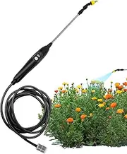 Generic Spray Wand for Tank Sprayer - Adjustable Battery Sprayer Wand, Black, PP+ABS+PE+PVC, Ideal for Gardening