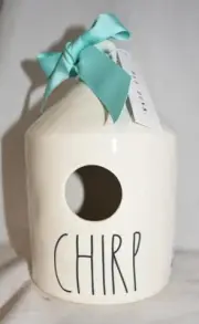 New Rae Dunn Artisan Collection LL CHIRP Bird House by Magenta