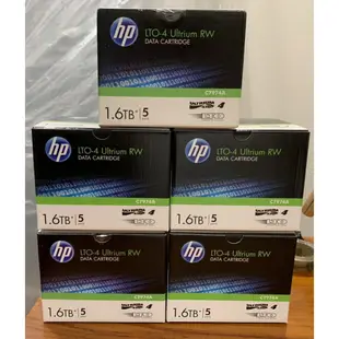 【現貨特價】HP LTO-4 Ultrium 磁帶 (C7974A)(一盒五卷)