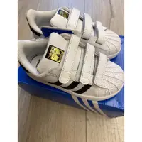 在飛比找蝦皮購物優惠-Adidas superstar 金標 童鞋