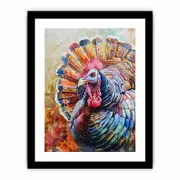 Turkey Framed print Art Poster