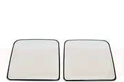 Wing Mirror Glass Car Auto Side Convex Heated Mirror Glass For JEEP For WRANGLER 2011 2012 2013 2014 2015 2016 2017 2018+ Door Mirror Lenses(Pair)