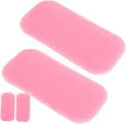 Beaupretty 4pcs Silicone Lash Holders for Eyelash Extensions Lightweight and Portable Lash Eye Pads for Home and Salon Grafting Durable and Convenient Eyelash Tray