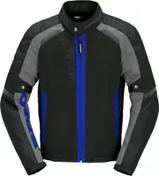 Spidi Tek Net, textile jacket , color: Black/Grey/Blue , size: 3XL