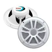 Boss Marine MR6W 6.5" 180 Watt Marine Boat Speakers (Pair) - MR6W
