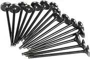Motorcycle Intake Valve and Exhaust Valve Stem Kit for 3LN FZR250 FZR250R 1990-1995 FZR250R EXUP FZR 250 1996 ZEEL 1997(8X Intake 8X Exhaust)