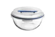 Glasslock Handy Round Tempered Glass Mixing Bowl 4000ml