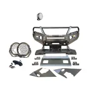 4X4FORCE Premium Armor 3 Loop Bullbar Drive Light for Mitsubishi Triton MR 19-20