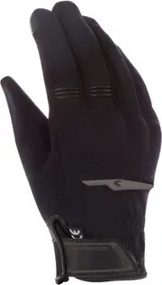 Bering Borneo Evo waterproof Motorcycle Gloves, black-grey, Size S for Men Black Grey