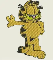 Garfield The Cat Machine Embroidery Designs (75) - CD/USB/Floppy - 11 Formats