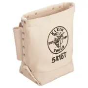 Tool Bag, Bull-Pin & Bolt Pouch, No. 4 Canvas with Tunnel Connection, 5 x 10 x 9