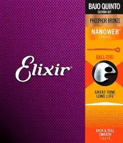 Bajo quinto ELIXIR strings Authentic Custom Made Set.