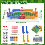 Mini Table Football Game Interactive Tabletop Football Game 2 Players Mode