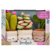 Potted Plant Plush Set - Greenhouse by Russ Potted Plant, Succulent & Cactus NEW
