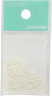 [Kiyohara] Craft Gallery RCH-166 Resin Craft Pearl Beads, No Holes, Pack of 250, Diameter 0.08 inch (2 mm)