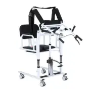 Patient Lift Transfer Chair Commode Chair Elderly Care Device Folding Shower