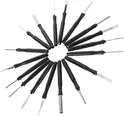TOKIDNY 18pcs Needle Ejector Tools for Mechanics Terminal Extractor Tool Electrical Electrical System Tools Push Tool Electrical Tools
