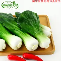 在飛比找樂天市場購物網優惠-仿真青菜 高仿上海青 小油菜 假青菜模型PU仿真蔬菜攝影早教