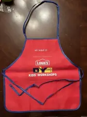Lowe’s DIY Kids Workshops Child Sized Apron