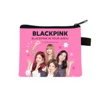 在飛比找蝦皮購物優惠-全新 Blackpink~Zipper 零錢包便攜錢包銀行卡