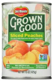 Del Monte Sliced Peaches In Juice 15 oz (Pack Of 12)