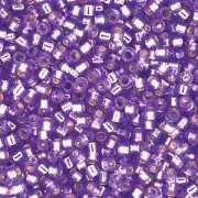 Silver-Lined Duracoat Orchid Miyuki Delica Beads 11/0 (DB2168-TB)