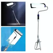 Airless Paint Roller Set Brush Retractable Extension Pole Equipment