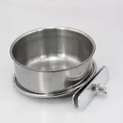 Feeding Dish Feeder Parrot Cage Feeder Bird Drinking Cup Bird Feeder Dishes