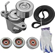 Engine Serpentine Belt Drive Kit 16620-31090 Kit Compatible with Toyota Tacoma 2016 2017 2018 2019 2020 2021 2022 2023 DOHC 3.5L