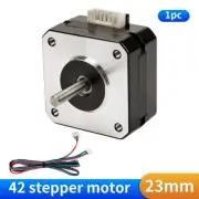 Nema17 Stepper Motor 42x23mm 42BYGH Motor 1.8deg 4-lead For 3D Printer CNC