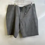 TRAVIS MATHEW Splash Zone Short Men's Size 38 Heather Quiet Shade NWT