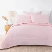 Classic Quilts Rose Quartz Coverlet Set