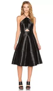 Asilio Fatal Attraction Black Dress Size Small 8 NWT