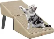 Split Dog Stairs, Foldable Dog Stairs, Portable Foot Stool, Removable Folding Chair, Reusable Puppy Step Ladder, Non-Slip Pet Ramp for Small Dogs and Cats