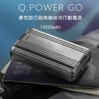 在飛比找i郵購優惠-【MOMAX 摩米士】Q.Power Go夢想旅行箱無線快充