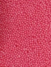Pink Nonpareil Sprinkles (2) 8 oz containers Free Shipping