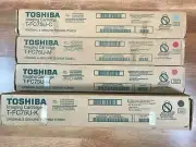 4 Genuine Toshiba T-FC75U (C,M,M,K) Imaging Cartridges For e-STUDIO 5560C/ 6560C