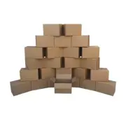 UBMOVE Small Moving Boxes (25 Pack) Size: 16x10x10" Packing Cardboard Box