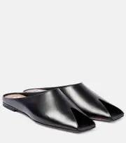 [Alaia] Alaïa Spike leather mules AU 6 black