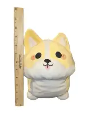 Aliquantum Plush Dog Corgi Puppy Kawaii Soft Squishy Pillow Toy Lovey Sewn Eyes
